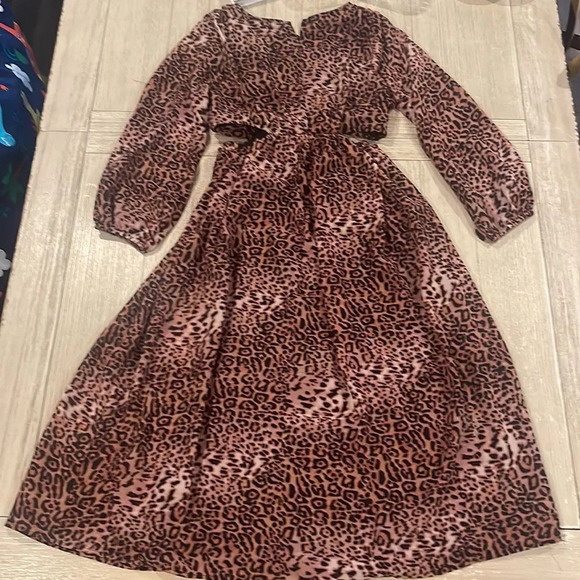 Anthropologie Ranna Gill leopard dress - Picture 8 of 16